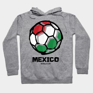 Mexico Football Country Flag Hoodie